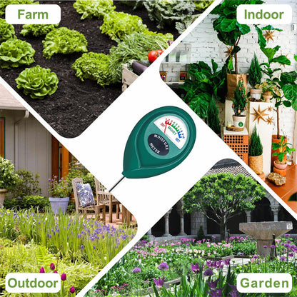 XLUX Plant Soil Moisture Meter, for Indoor and Outdoor use, Battery-Free