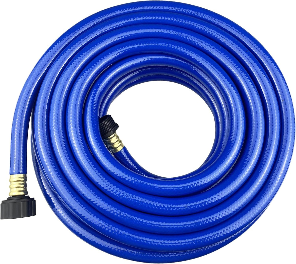 PVC Garden Hose 1/2 Inch, Flexible Water Hose with Male and Female Fittings, No Leaking, Heavy