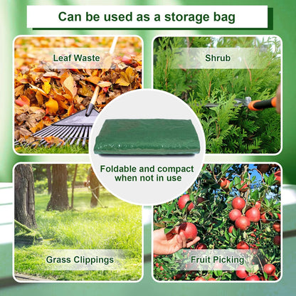 MyLifeUNIT Compost Bins Outdoor, Composting Bin for Outside Garden, Reusable Garden Yard Waste Bag