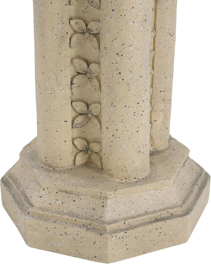 Decorative Roman Column Pedestal Column Plant Stand, Vintage European Style Classical Garden