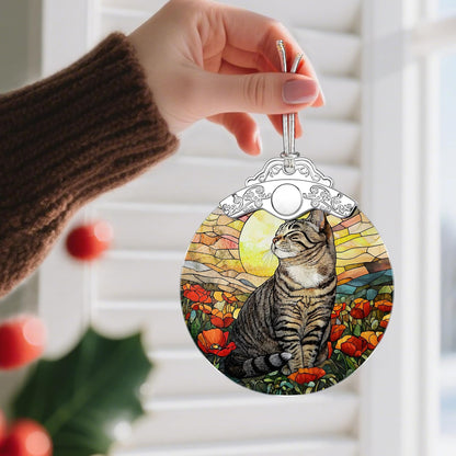 Stained Glass Ornament, Christmas Ornaments, Christmas Decorations for Tree, Holiday Ornament