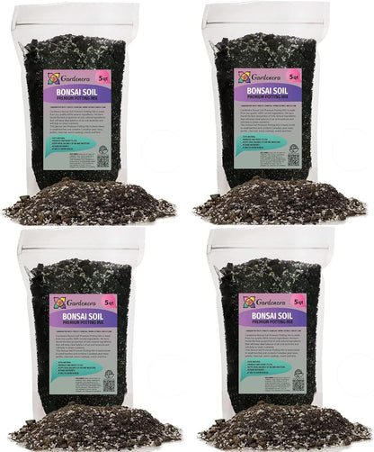Gardenera Bonsai Soil Premium Potting Mix - 20 Quart - Trusted by Bonsai Enthusiasts for