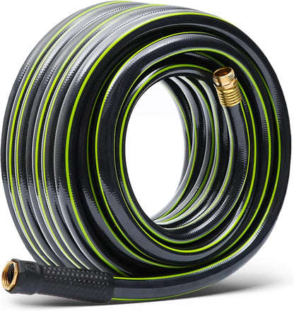 Worth Leader Garden Hose 3/4 in. x 50 ft. -No Kink, Flexible, Leakproof, Male/Female -Heavy Duty