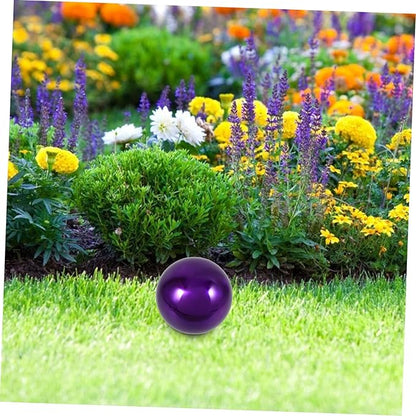 Garden Reflective Ball Gazing Globe Ball Gazing Ball Shiny Hollow Sphere Sparkling Gazing Door