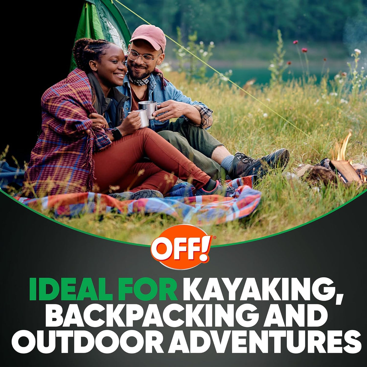 OFF! Deep Woods Sportsmen Insect Repellent Spritz, Maximum Strength, Bug Spray with up to 10 Hours