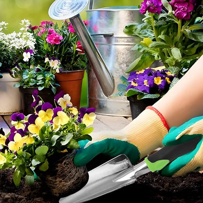 Garden Shovel Hand Trowel Mini Shovel Garden Tools Cast-Aluminum Heavy Duty Gardening Tool Soft