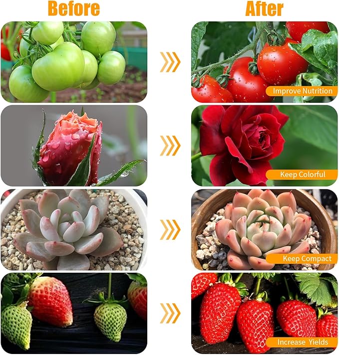 Black Grow Lights for Indoor Plants, 168 LEDs Clip Plant Lights, Full Spectrum LED Plant Growing