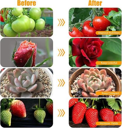 Black Grow Lights for Indoor Plants, 168 LEDs Clip Plant Lights, Full Spectrum LED Plant Growing