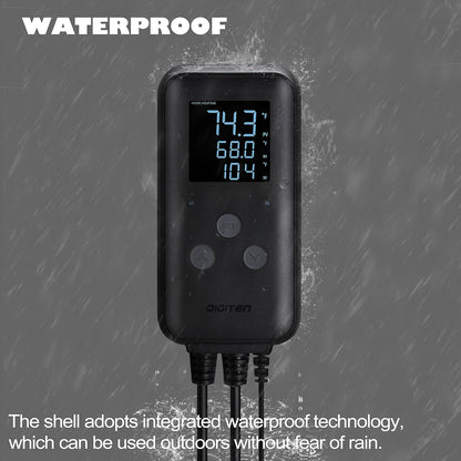DIGITEN Waterproof Temperature Controller DTC310 Digital Temperature Controller Aquarium