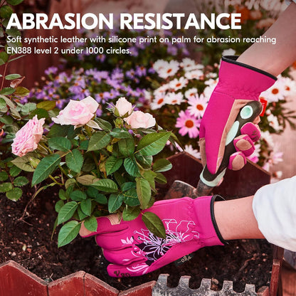 Vgo... Gardening Gloves for Women,Puncture-proof,Thornproof,Safety Work Gloves for