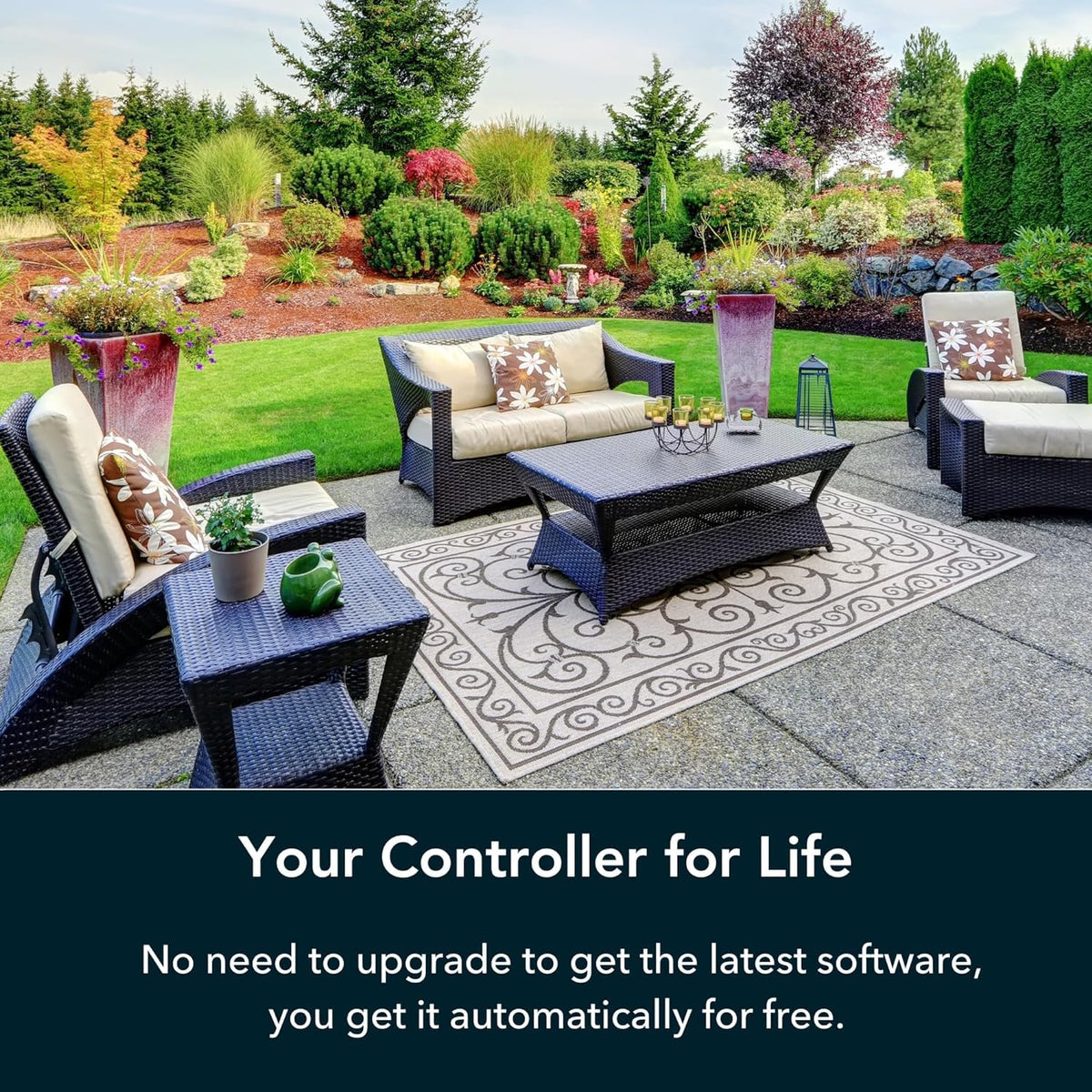 Rachio 3: 8 Zone Smart Sprinkler Controller (Simple Automated Scheduling + Local Weather