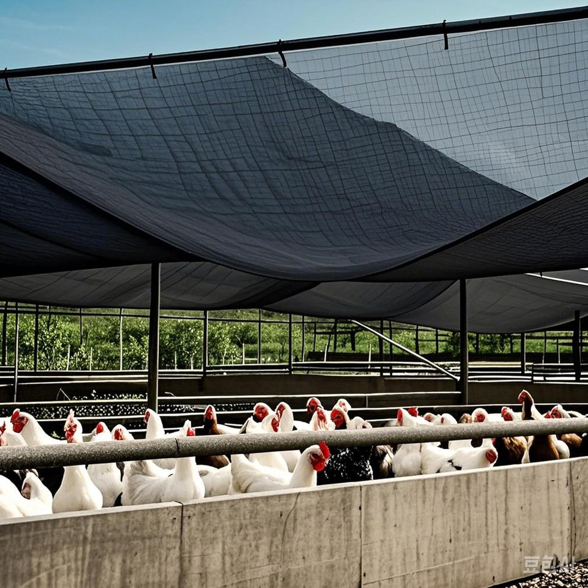 winemana Black Shade Cloth 40%, 30x50 FT Mesh Tarp - Garden Shade for Greenhouse, Patio