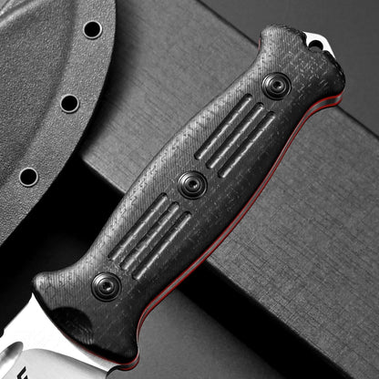 Eafengrow EF149 Fixed Blade Knife N690 Steel Blade Colorful G10 Handle Full Tang EDC Straight Knife