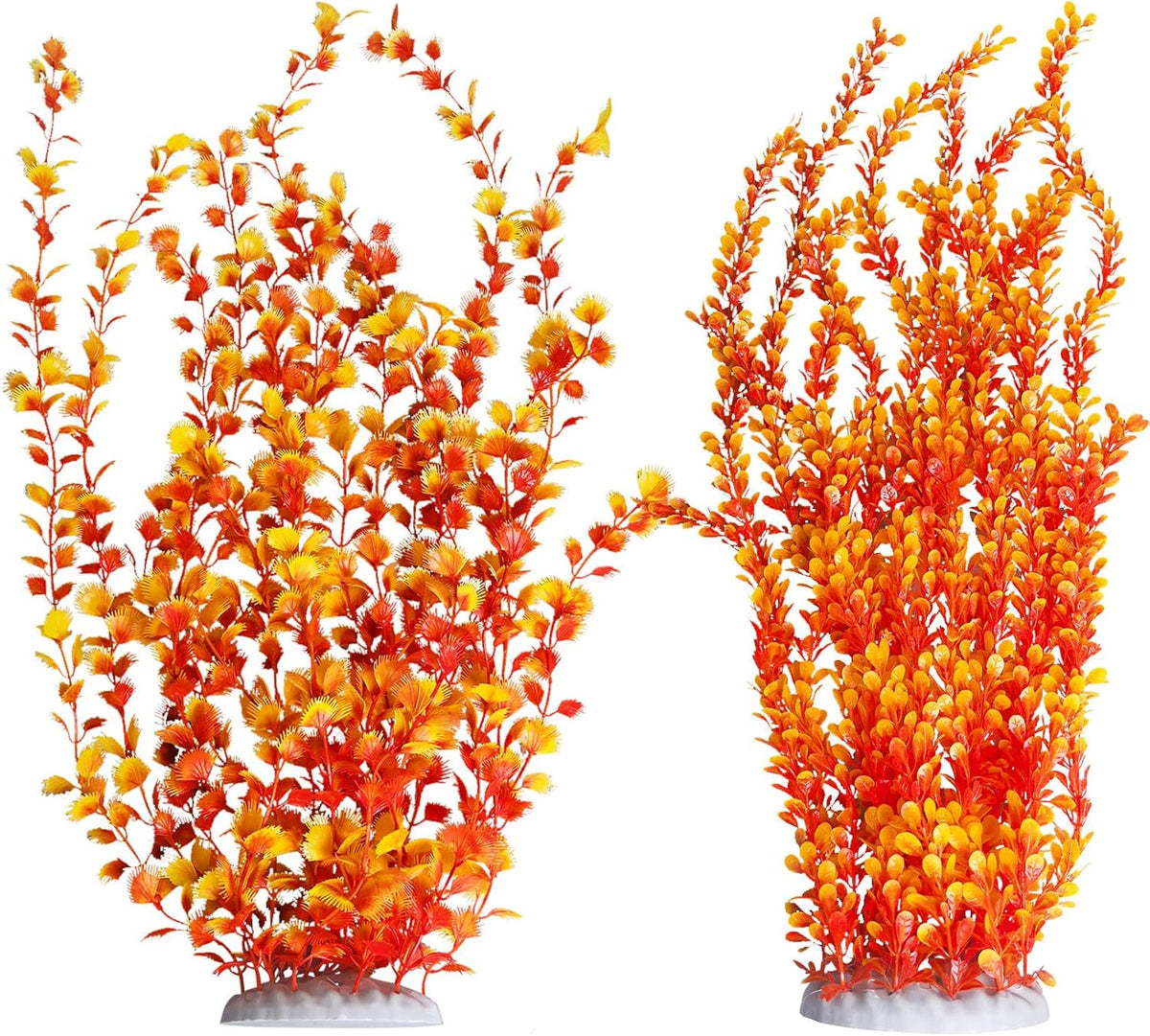 Hamiledyi Aquarium Plastic Plants Aquarium Decor Artificial Fish Tank Plants,Tall Fish Tank