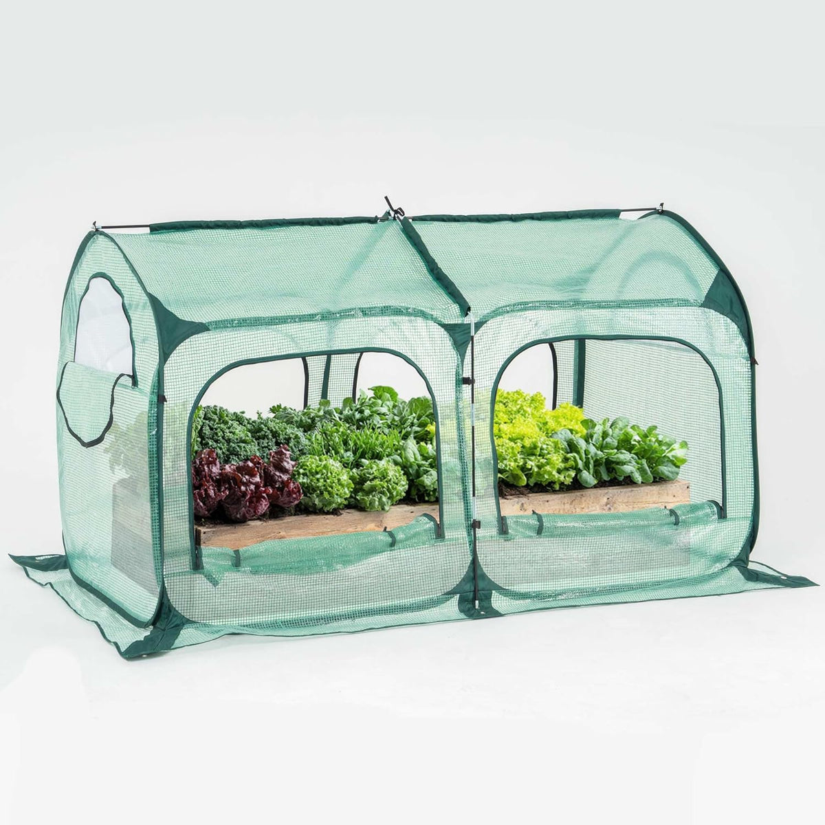 Pop up Greenhouse Tent Cover Tunnel Plant House,Large Gardening Flower Sunshine Room with Mesh