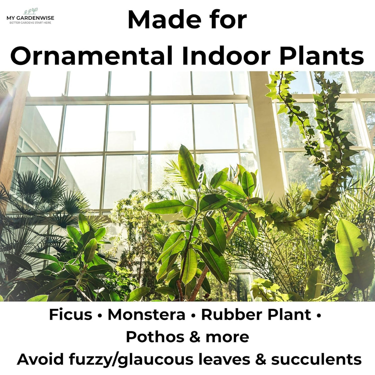 Leaf Shine Spray for Indoor Plants – Plant Leaf Cleaner & Shine for Real House Plants