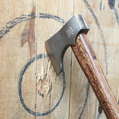 Competition Throwing Axe, 2 Pack 16.5" Throwing Axes with 1065 High Carbon Steel & Wooden Handle