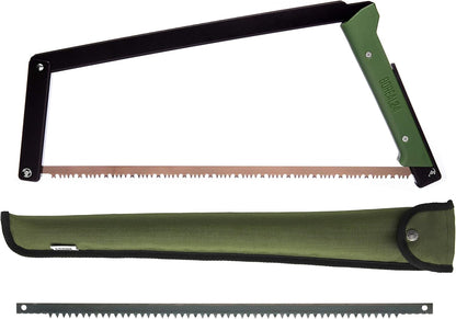 AGAWA - BOREAL24 Tripper Kit - Includes 24" Folding Saw, Nylon Carrying Case, 24" All-Purpose & 24"