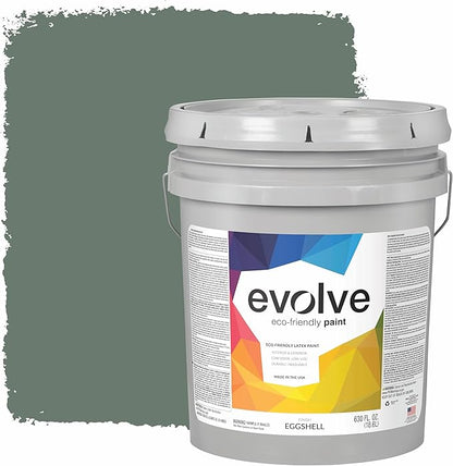EVOLVE Paint & Primer: Environment-friendly, Eggshell with One-coat Coverage for Interior &