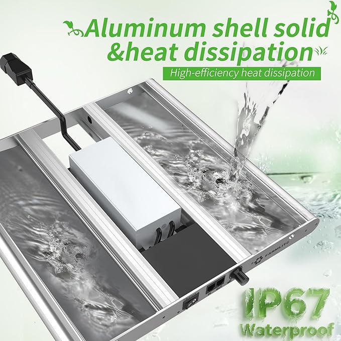 FARMLITE Grow Light for Indoor Plants Quantum Board Grow Light Full Spectrum Led Grow Lights