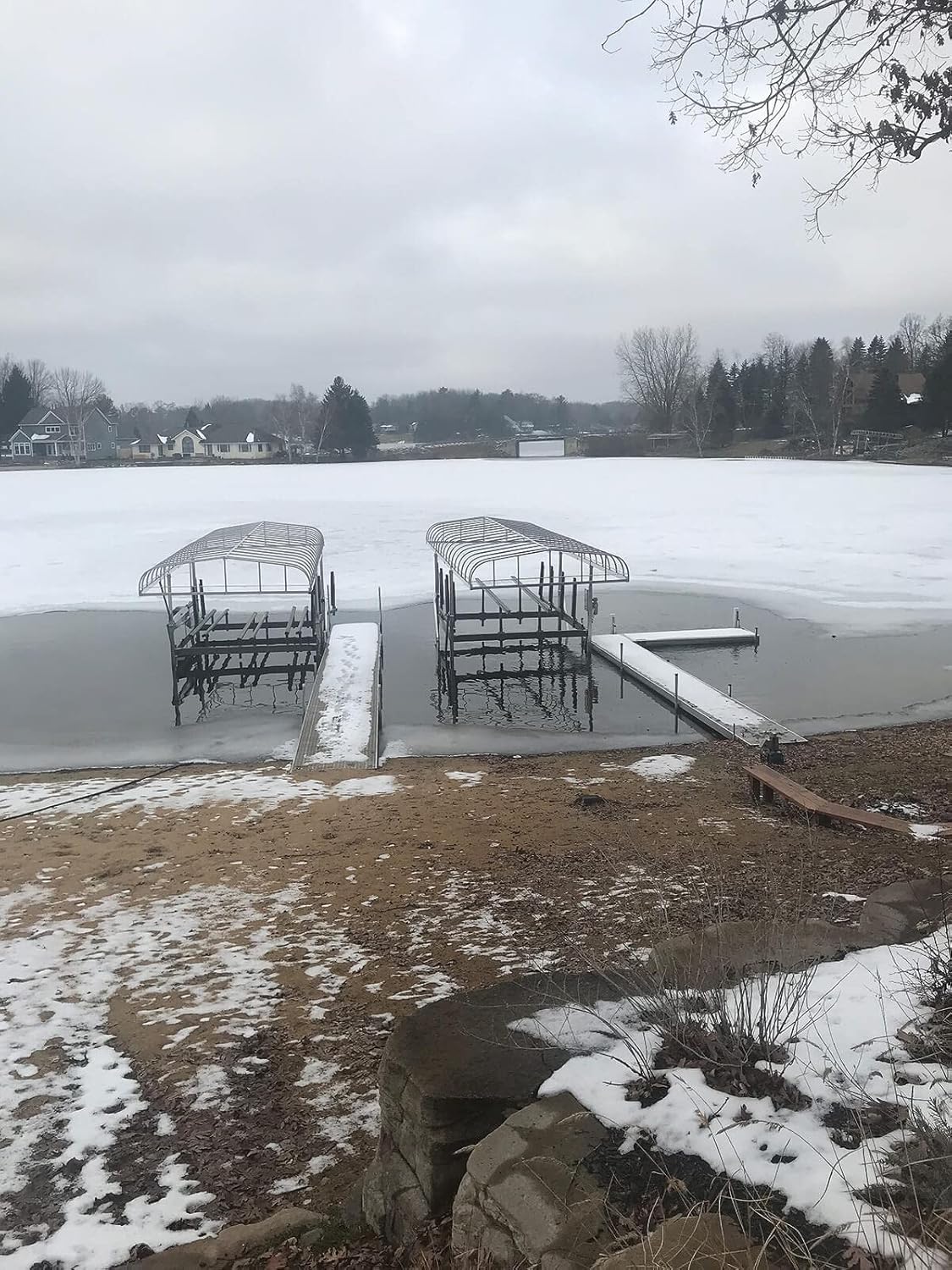 EasyPro DKSW30 Diffused Air De-Icing System for Shallow Water - up to 30' Dock
