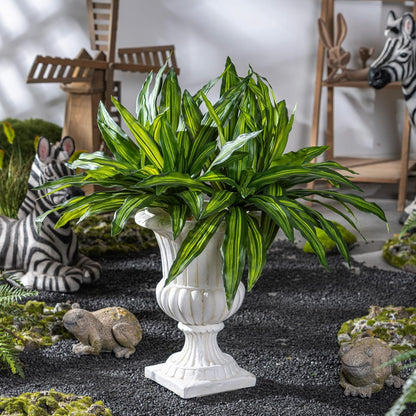 4 Pcs Artificial Greenery Stems Dracaena Faux Branches Artificial Plants Realistic Fake Dracaena