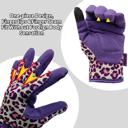 Thorn Proof&Puncture Resistant Gardening Gloves with Grip,Garden Gloves for Women, Leather Work
