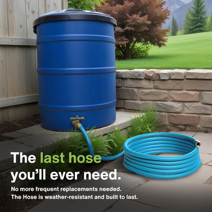 Aeromixer THE HOSE - 3/4 Inch Garden Hose 25Ft, Kinkless Commercial Garden Hoses, Heavy Duty