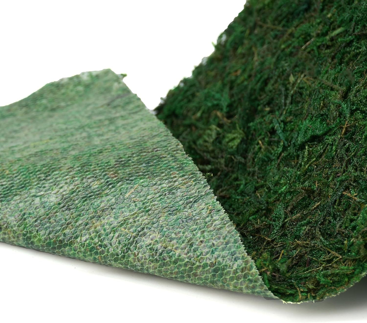 Byher Dried Moss Table Runner for Party Garden Decoration , Dark Green (14cm X 130cm ( 5.5" x 51" ))