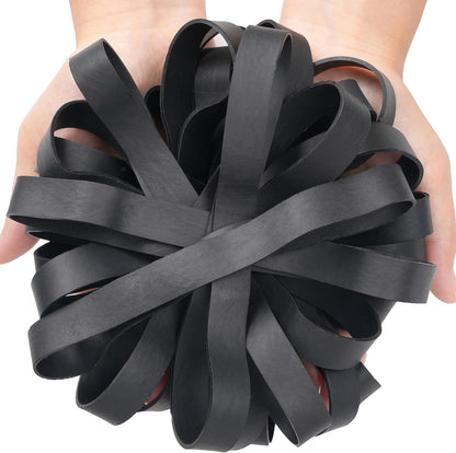 Rubber Bands Size#107 Heavy Duty Big Wide rubber band 30PCS Elastic Bands for Office Supply Trash
