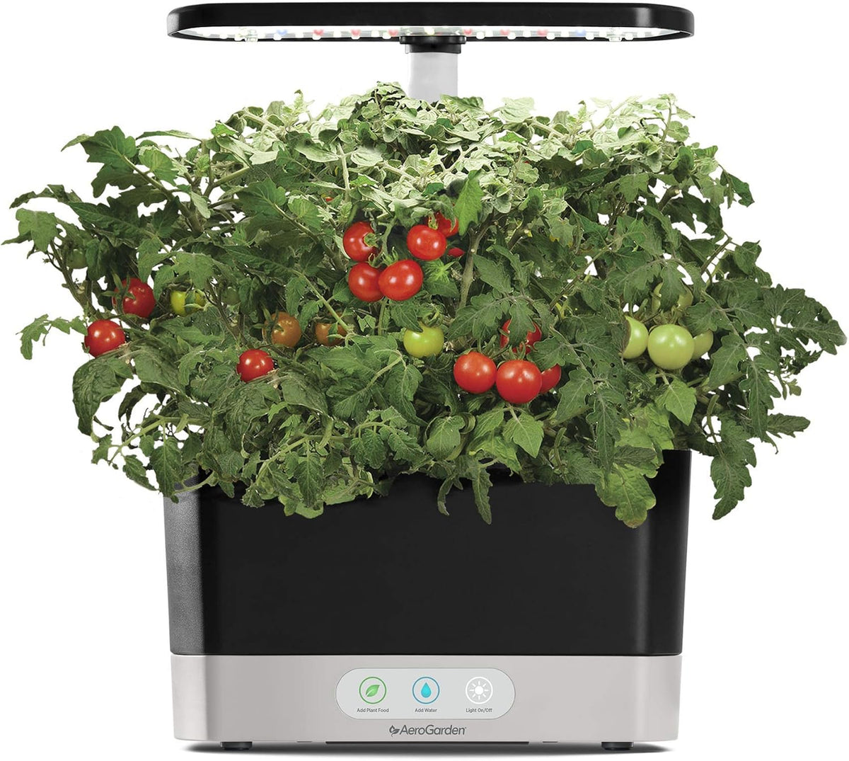 AeroGarden Harvest Indoor Garden Hydroponic System with LED Grow Light and Herb Kit, Holds up to 6