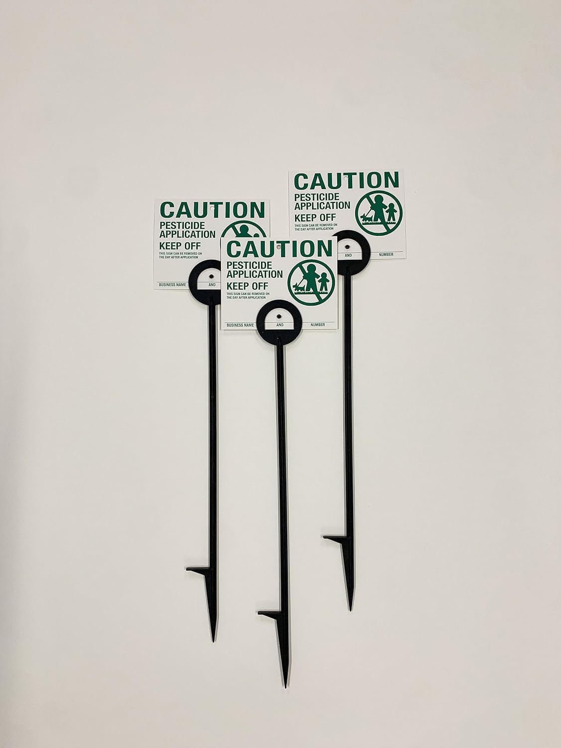 Lawn Treatment Application Stakes & GEORGIA Signs (Premium Style Stakes / 500 pc. Pack)