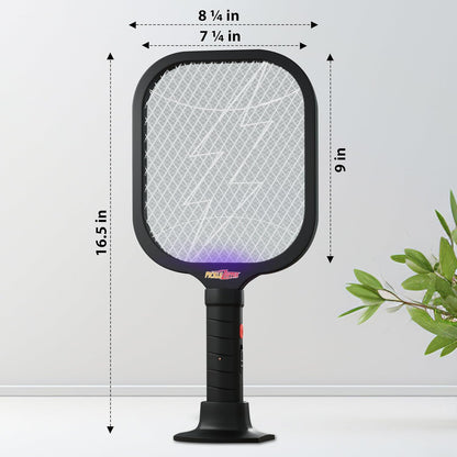 Electric Fly Swatter Racket, Mosquito Zapper Racket, Fly Zapper for Indoor and Outdoor, Flying Bug
