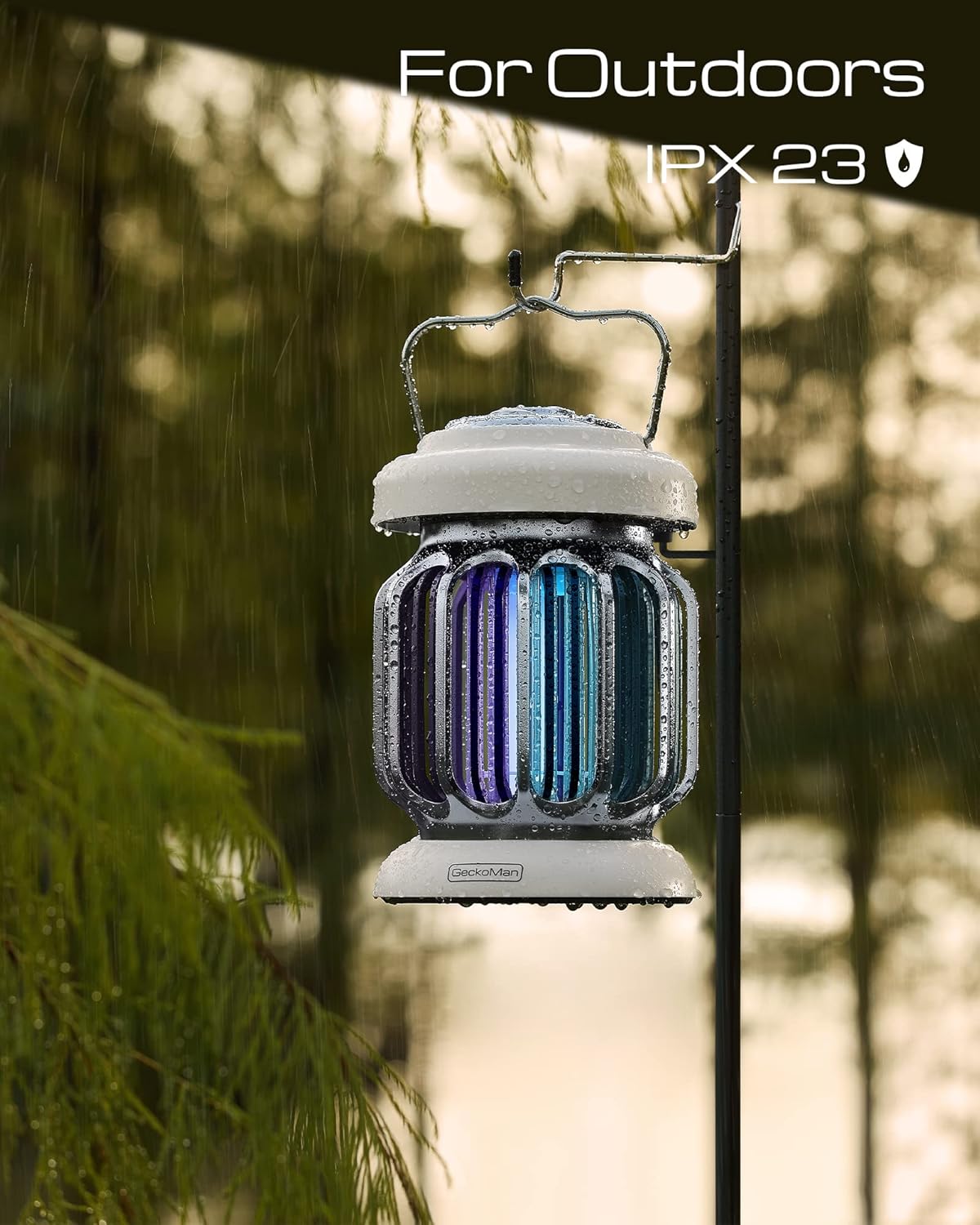 2-Pack Hybrid Spectrum, Dusk-to-Dawn Bug Zapper Outdoor Bug Zapper Indoor Mosquito Repellent