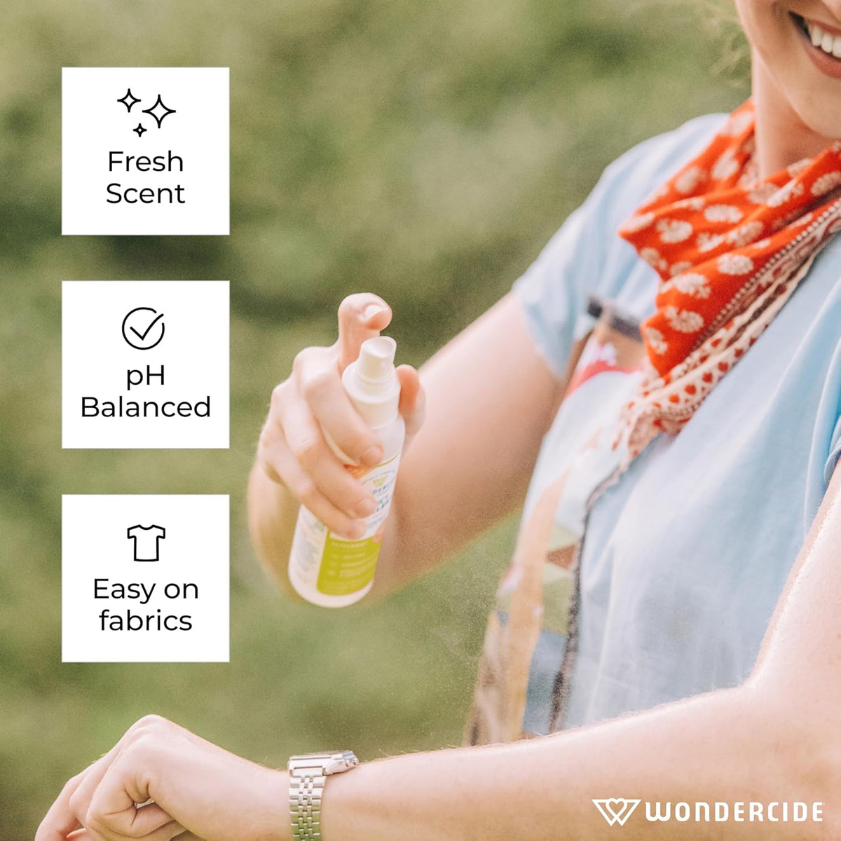 Wondercide - Mosquito, Tick, and Insect Repellent with Natural Essential Oils - DEET-Free Bug Spray