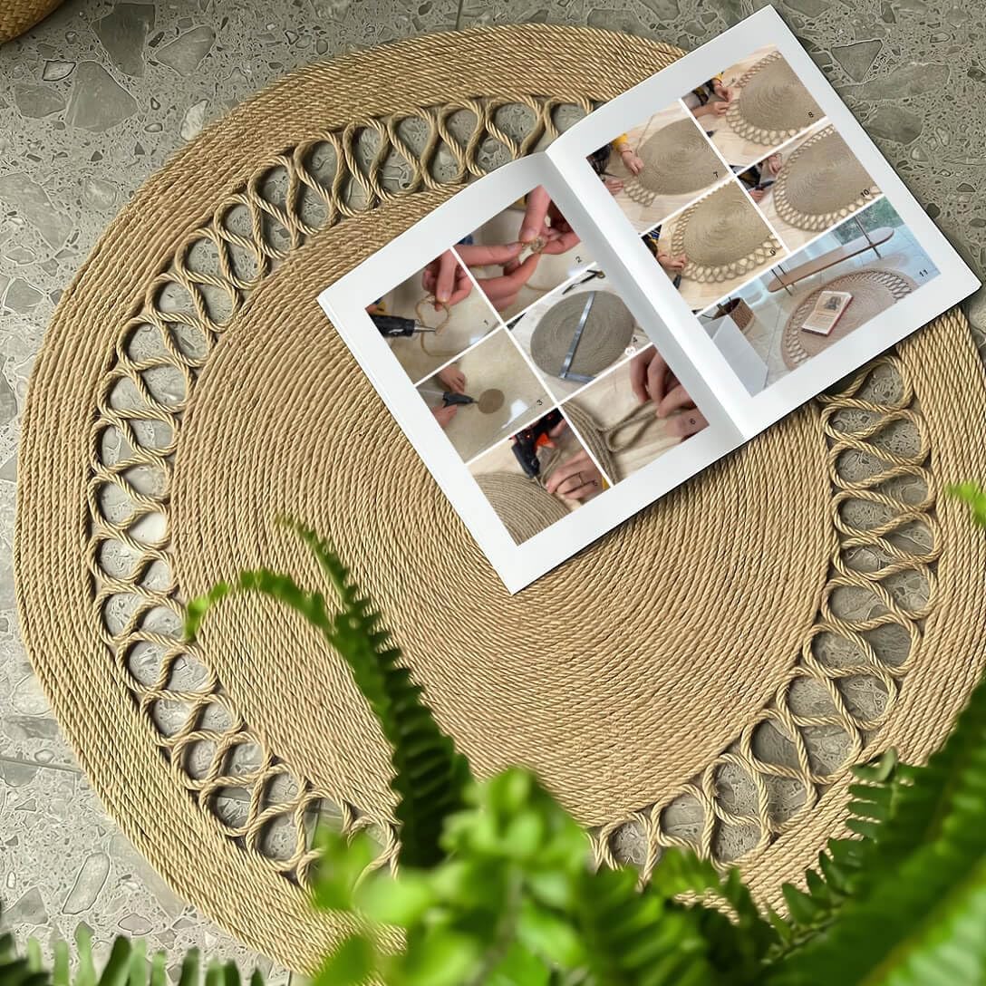 5mm Jute Twine, 164 Feet Braided Jute Rope, Heavy Duty and Thick Twine Rope for DIY Artwork