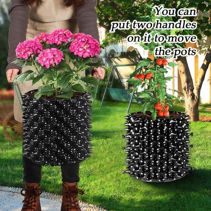 3 Gallon Air Pruning Container New Plastic Nursery Pot Fruit Vegetable Garden self-Planting pots