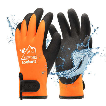 100% Waterproof Gloves for Men and Women, Winter Work Gloves for Cold Weather, Touchsreen, Thermal