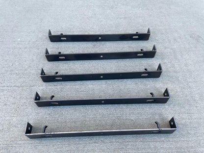 Sandbaggy 10" x 1 ⅛" Concrete Spreader Cleats - 1 ⅛" Plywood - Form Clips - Black Annealed Steel