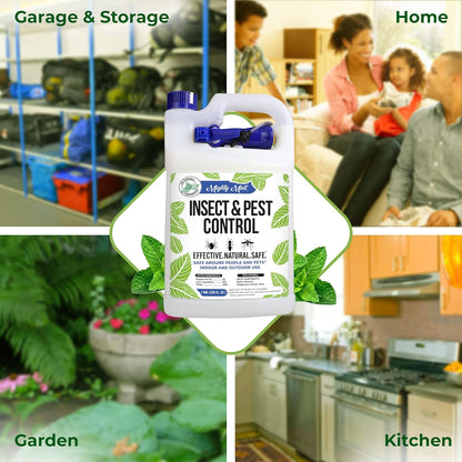 Mighty Mint Gallon (128 oz) Insect and Pest Repellent Peppermint Oil - Natural Spray for Spiders