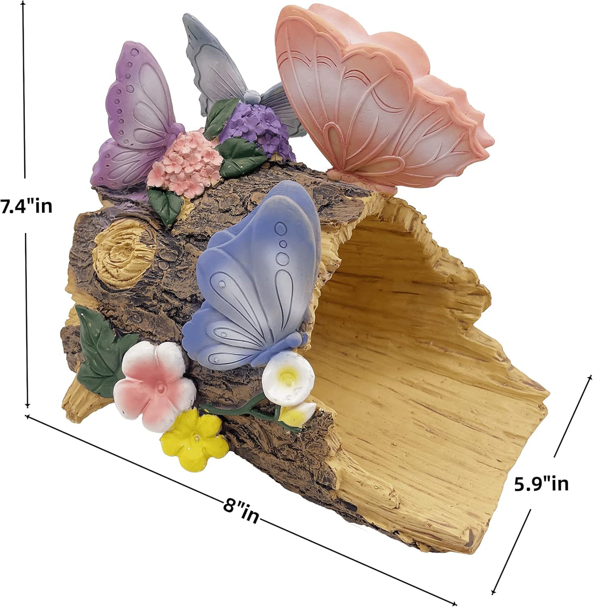 Butterfly Statues Garden Decoration Gutter Downspout Extension Statues,Resin Statue Outdoor