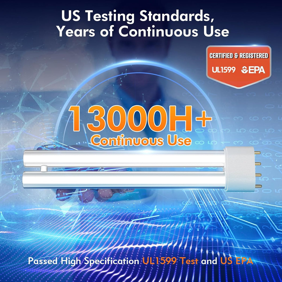 Bug Zapper Outdoor Indoor, 18W Power & 4400V Instant Grid Mosquito Repellent, Insect Control