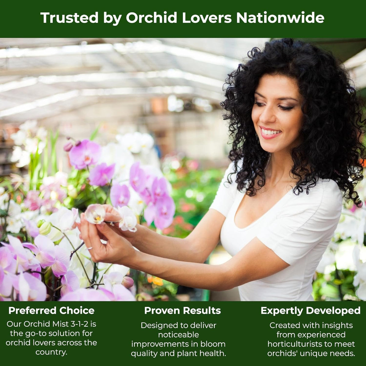 Premium Orchid Plant Food Mist – Orchid Fertilizer Spray – Orchid Food Fertilizer for Blooming