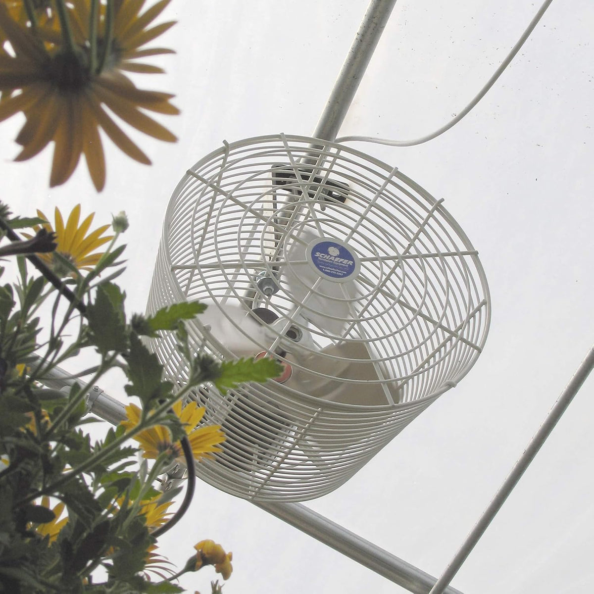 Schaefer Versa-Kool Air Greenhouse Circulation Fan - 12 Inch., 5,473 CFM, 1/3 HP, 115/230 Volt