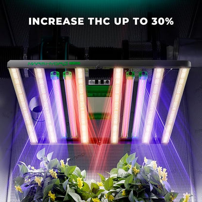 Mars Hydro ADlite UV30 & IR15 LED Grow Light for Indoor Plants, 3x3 ft Coverage Strengthens Plant
