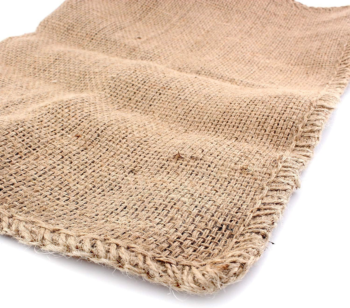 All Natural Reusable Jute Burlap Sacks 24" x 40" | Potato Sack Race Bags for Kids & Adults |