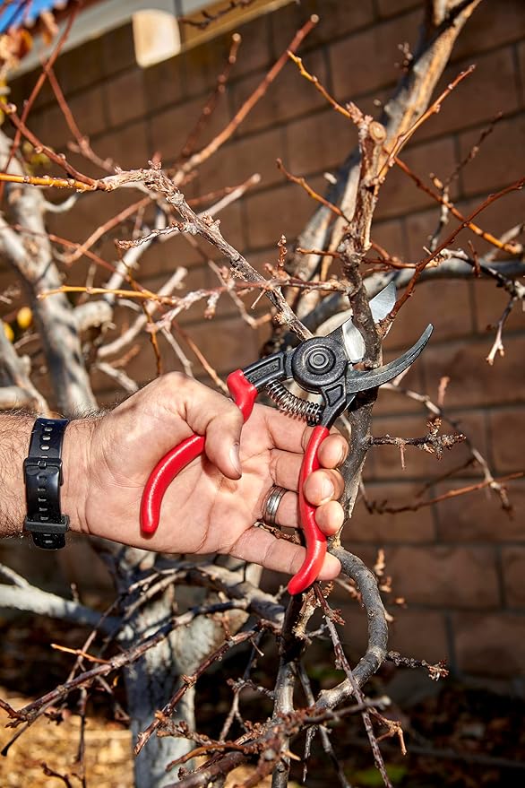 Corona BP 3640 Forged Steel ErgoACTION Angled Bypass Hand Pruner - 3/4 inch Cut Capacity Stem and