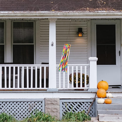 Ribbon Windsock Streamer, Outdoor Decorations for Your Patio, Garden, Yard, Dock and Camper