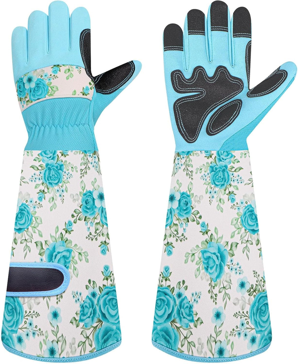 DLY Gardening Gloves for Women, Rose Gloves Gardening Thorn Proof, Long Garden Gloves for Women