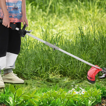 52cc Gas Powered 5-in-1 Multi-Functional Garden Tool, Powerful 2-Stroke Brush Cutter Hedge Trimmer